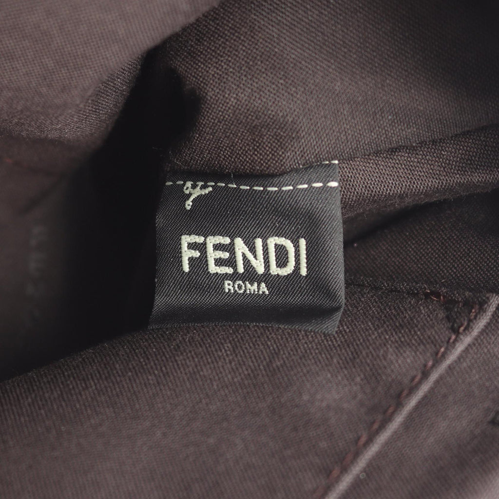 Fendi BY THE WAY MEDIUM Canvas Leather Handbag