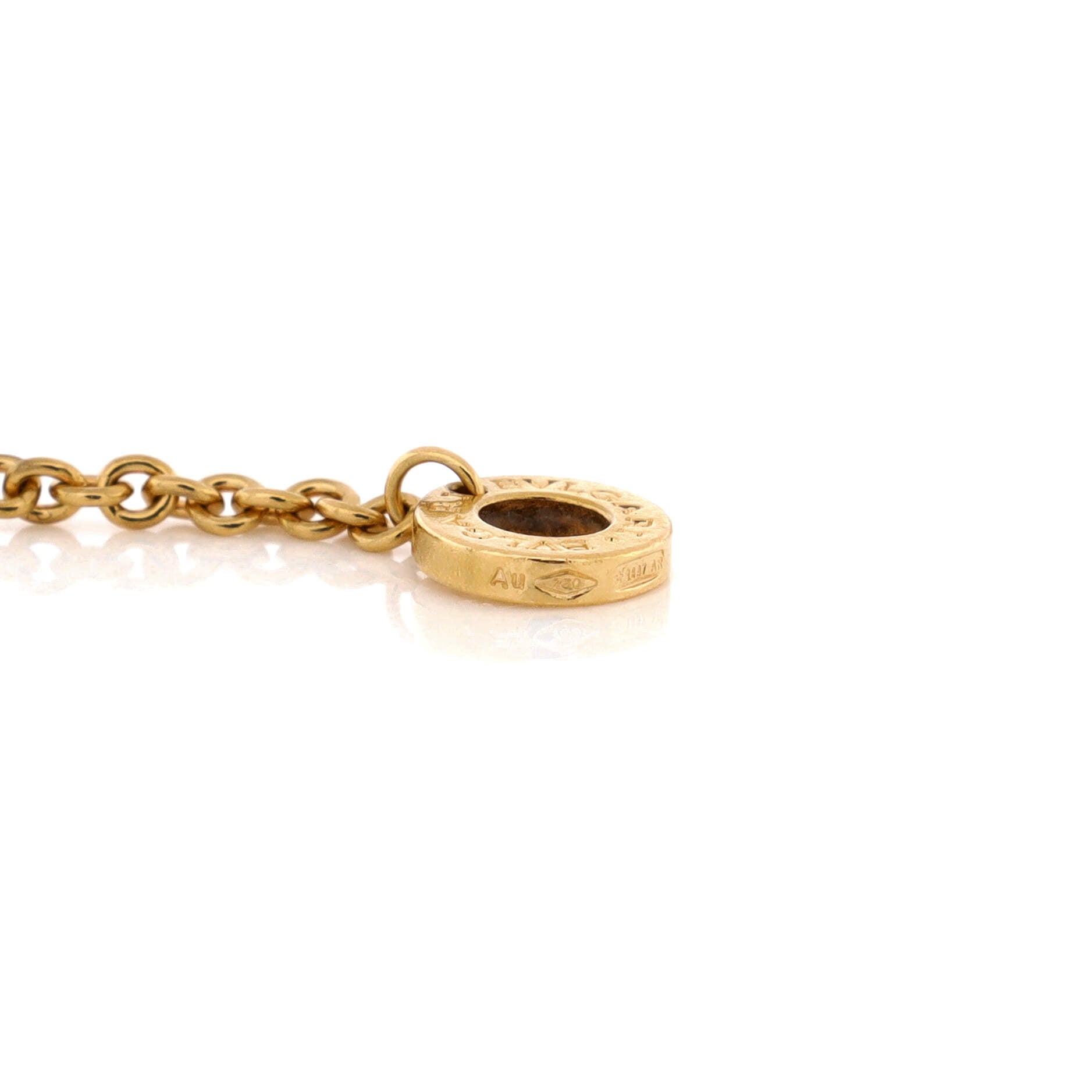 B.Zero1 Three Station Soft Bracelet 18K Tricolor Gold