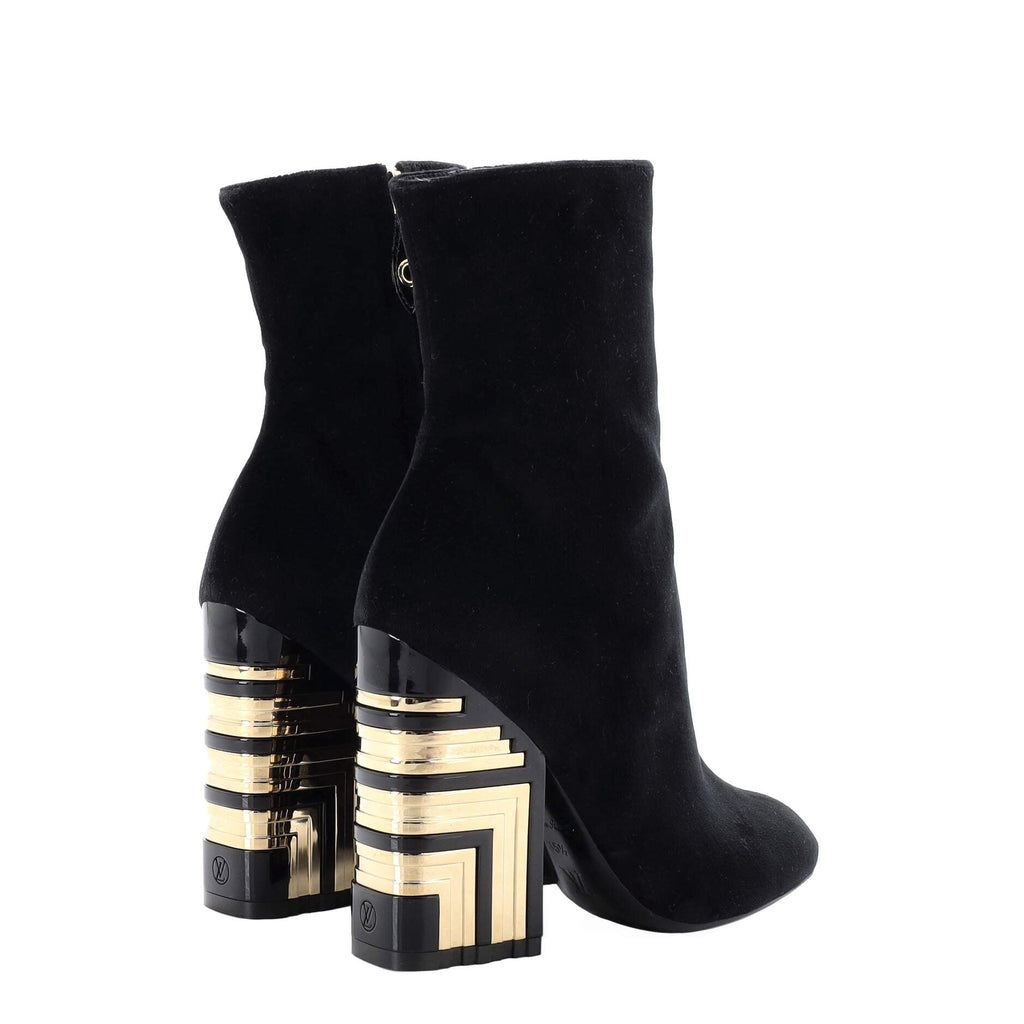 Women's Monumenta Ankle Boots Velvet with Metal