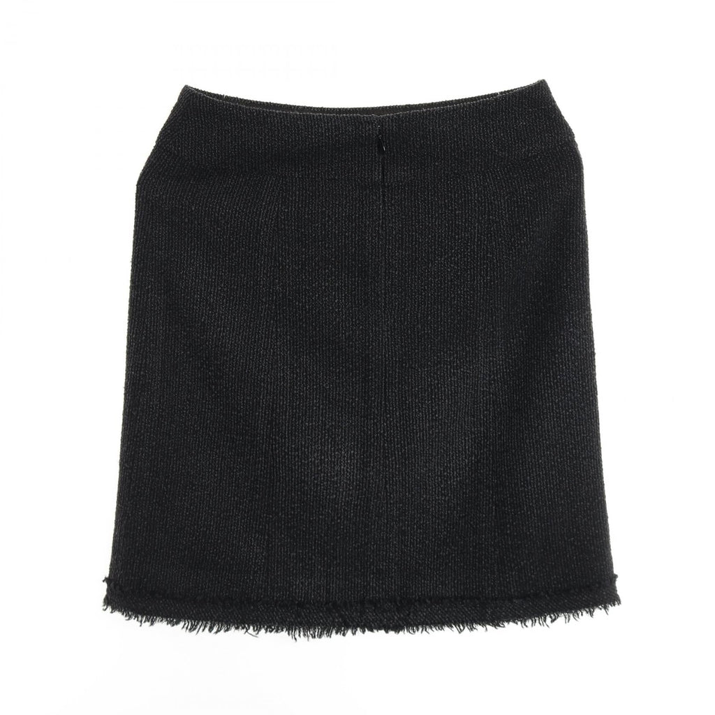 Chanel Wool Silk Skirt