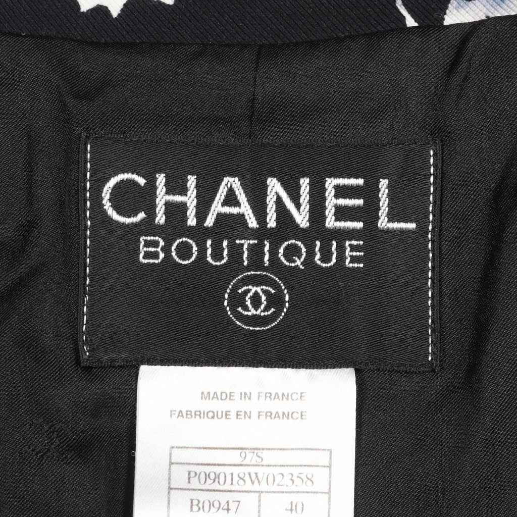 Chanel Coco Mark Button Cotton Setup