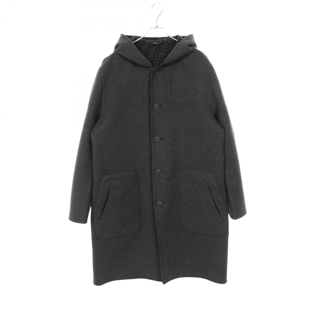 Fendi FF Pattern Wool Outerwear