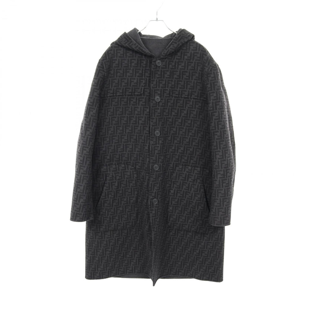 Fendi FF Pattern Wool Outerwear