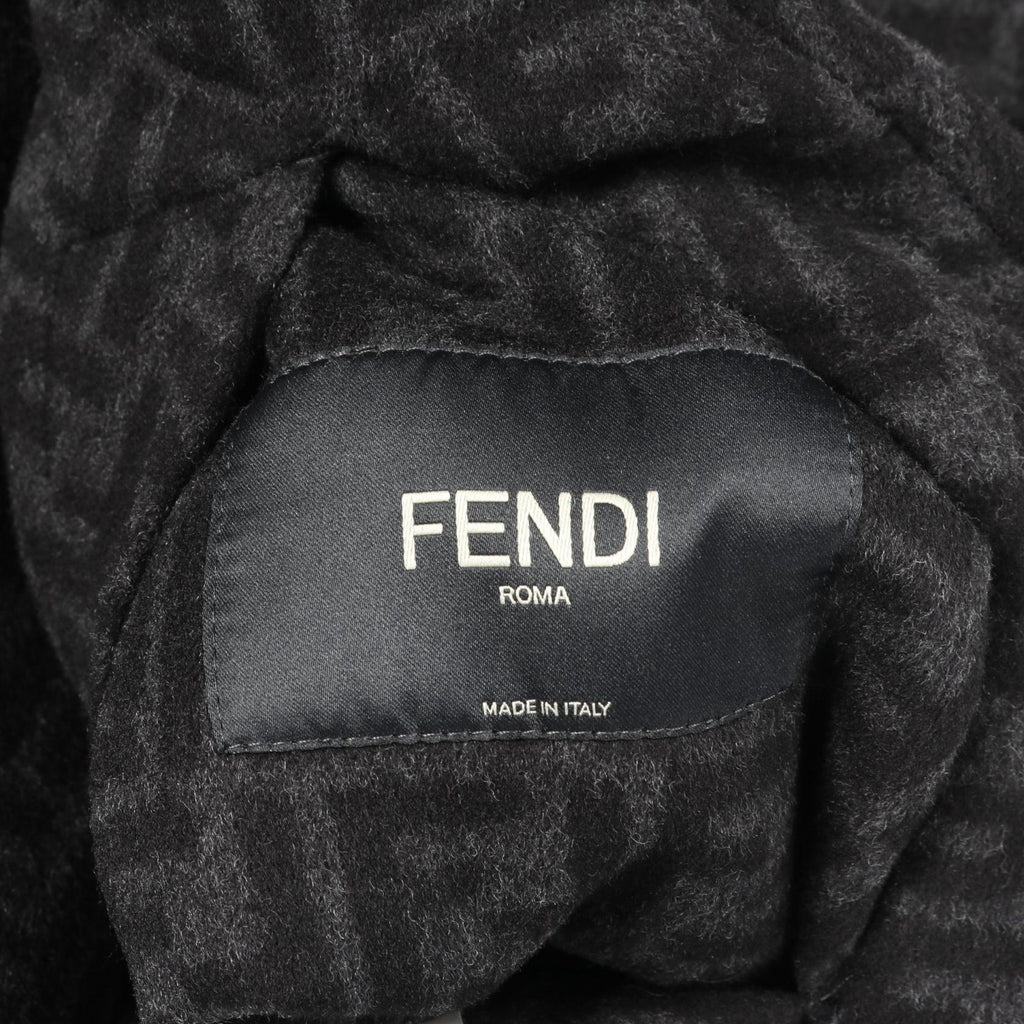 Fendi FF Pattern Wool Outerwear