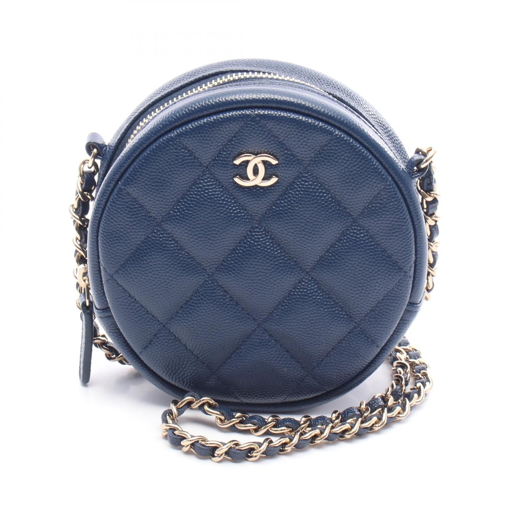 Chanel Matelassé Caviar Skin Mini Shoulder Bag