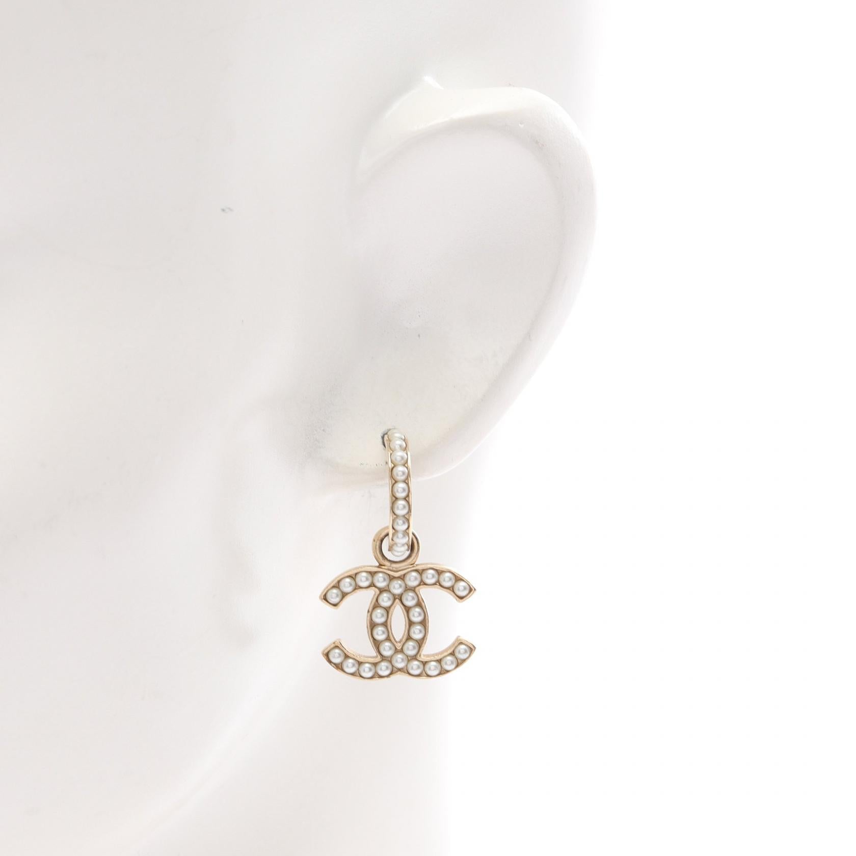 Chanel Coco Mark Earrings