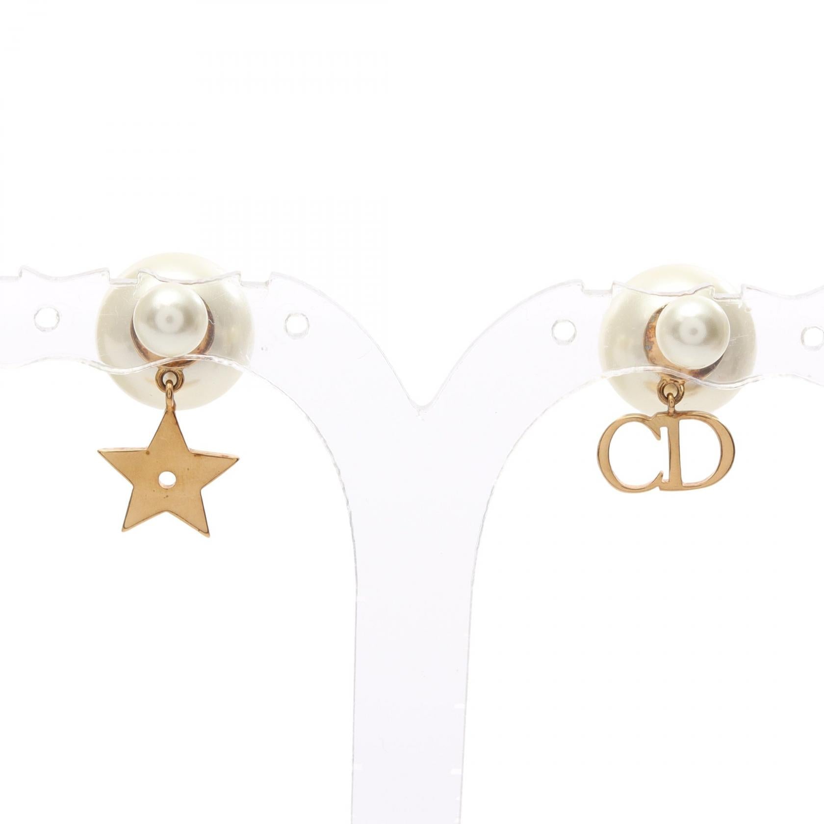 Dior Tribales CD Logo Earrings