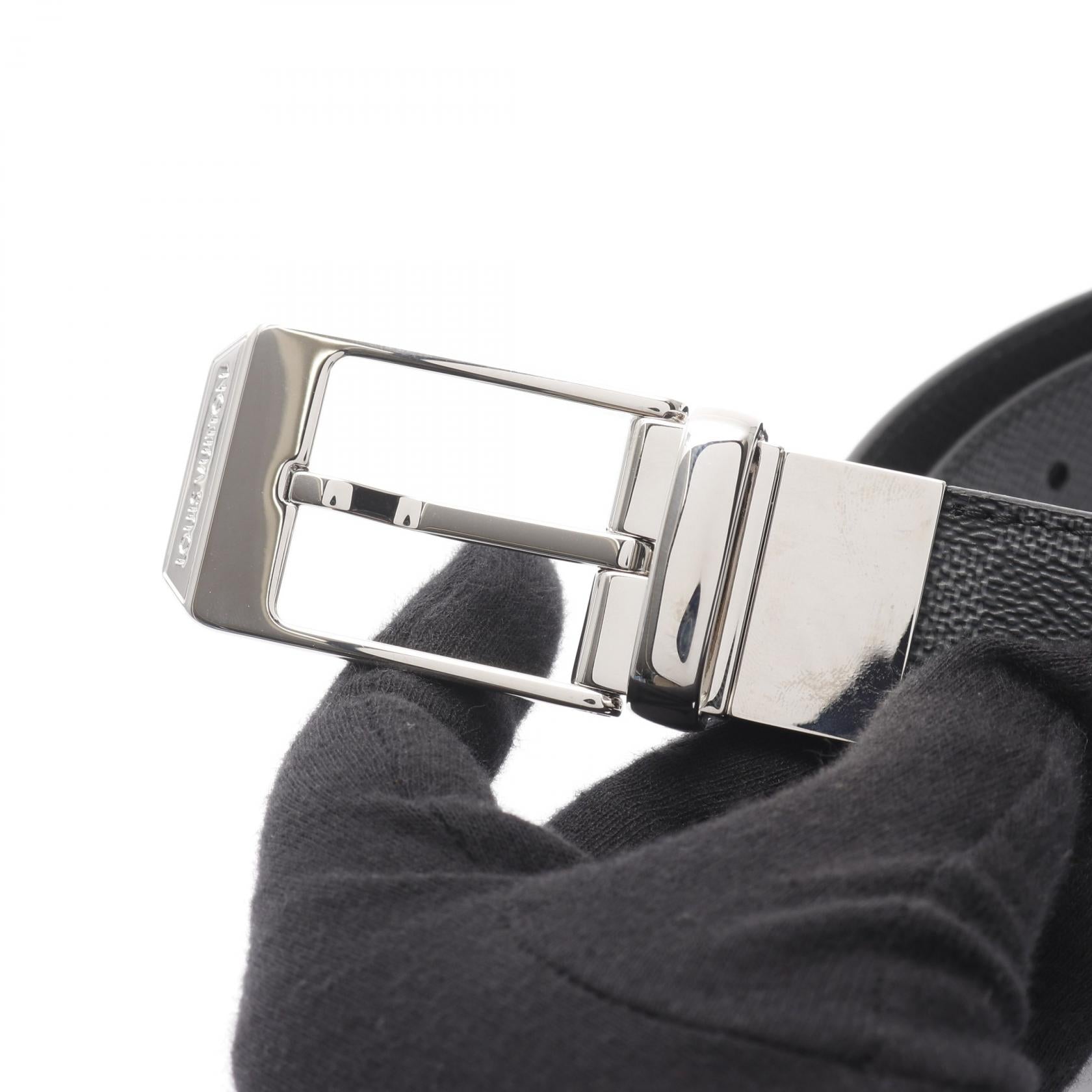 Louis Vuitton Sangle Seattle Damier Graphite Belt