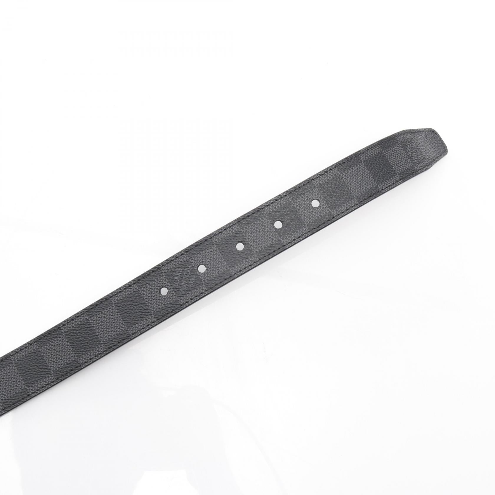 Louis Vuitton Sangle Seattle Damier Graphite Belt