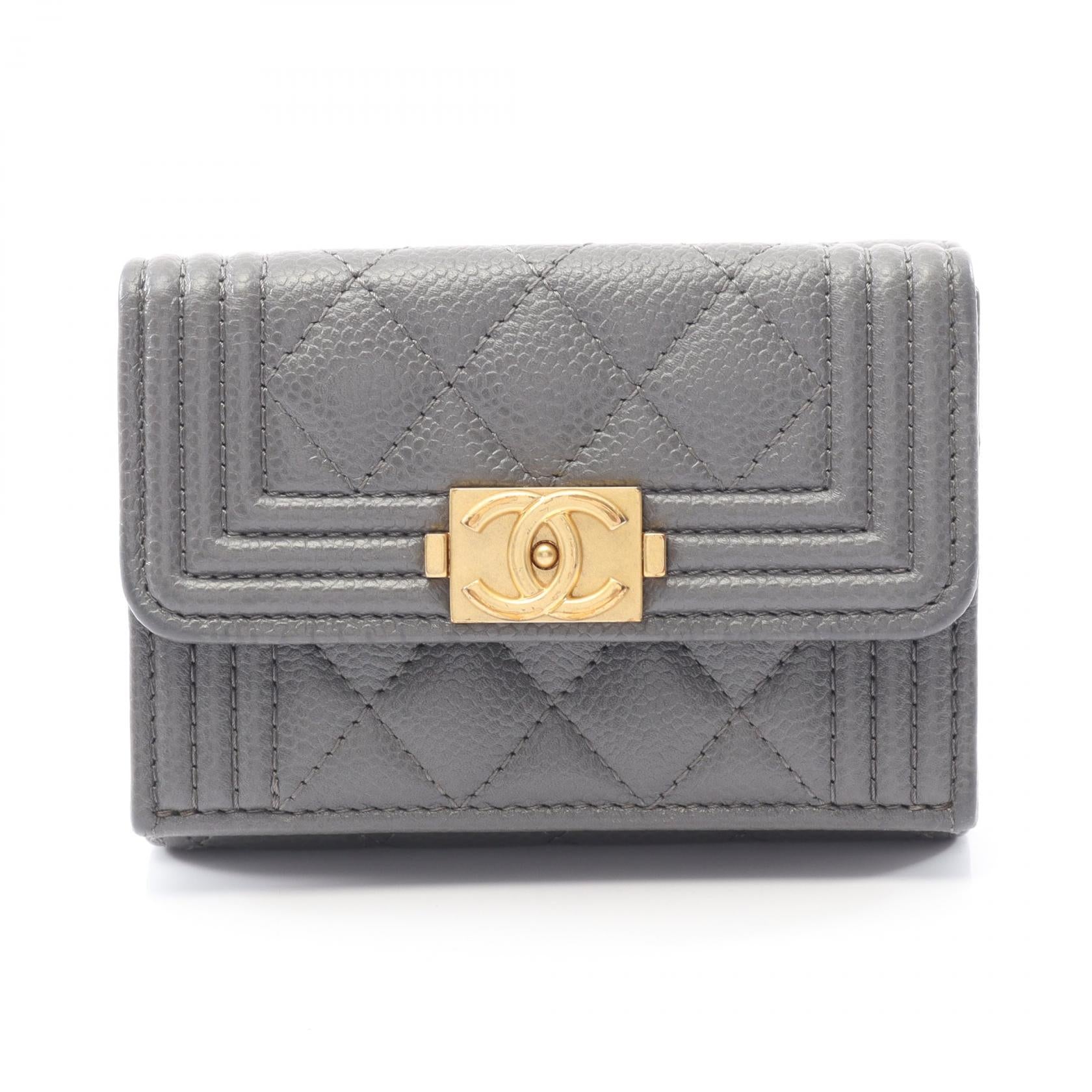 Chanel Boy Chanel Calfskin Wallet