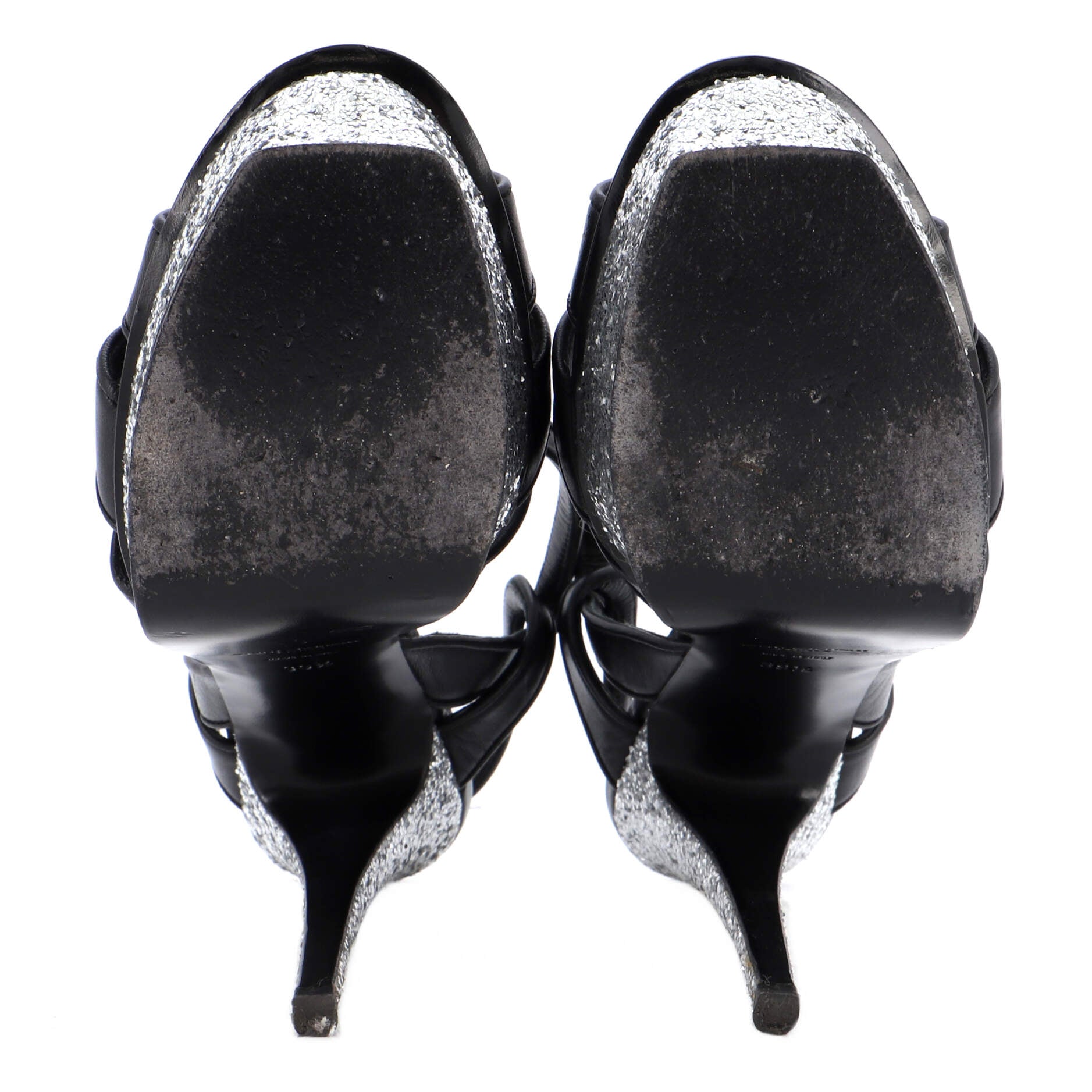 Women's Bianca Crossover Platform Stiletto Sandals Patent