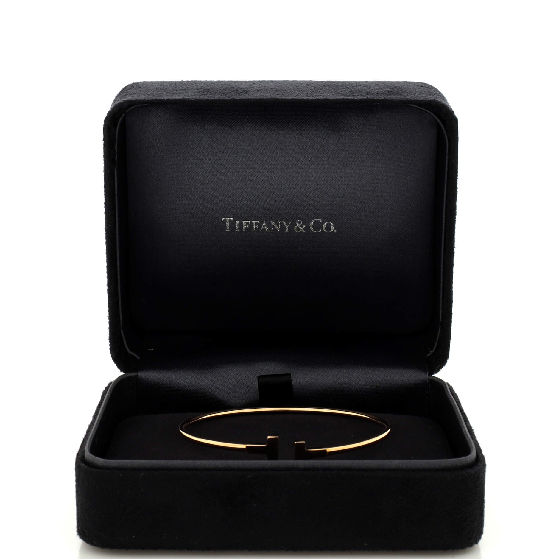 T Wire Bracelet 18K Yellow Gold Narrow