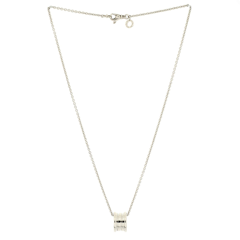 B.Zero1 Pendant Necklace 18K White Gold