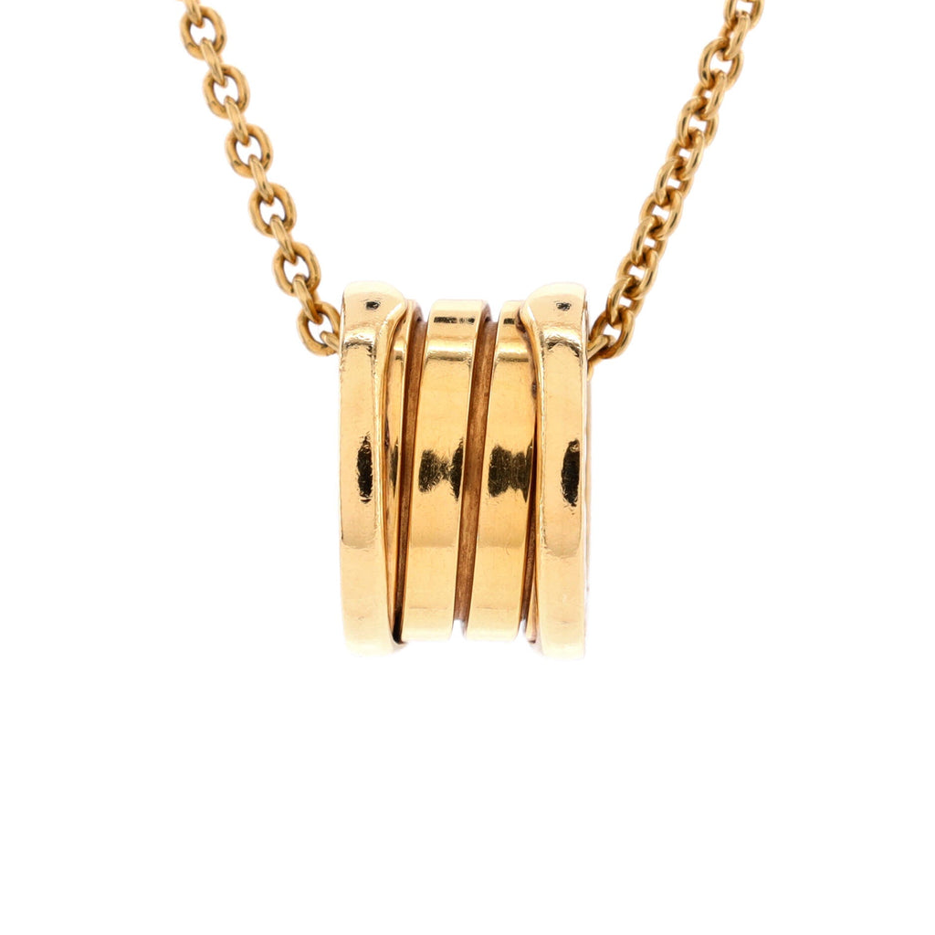 B.Zero1 Pendant Necklace 18K Yellow Gold Small