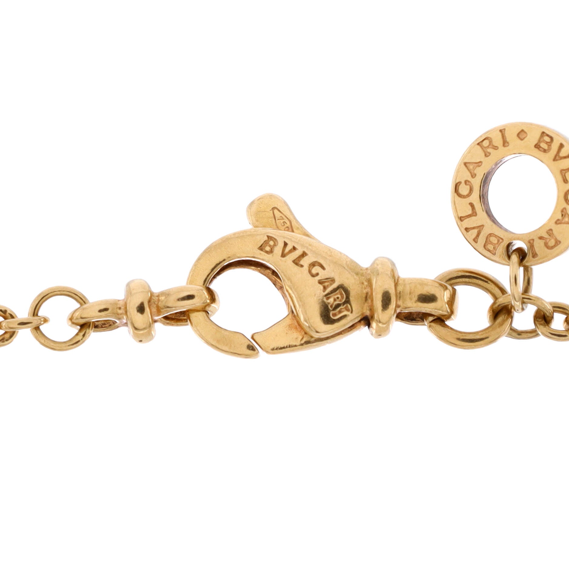 B.Zero1 Pendant Necklace 18K Yellow Gold Small