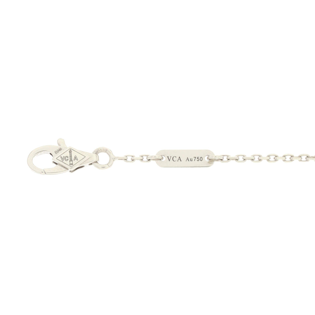 Sweet Alhambra Bracelet 18K White Gold and Diamonds