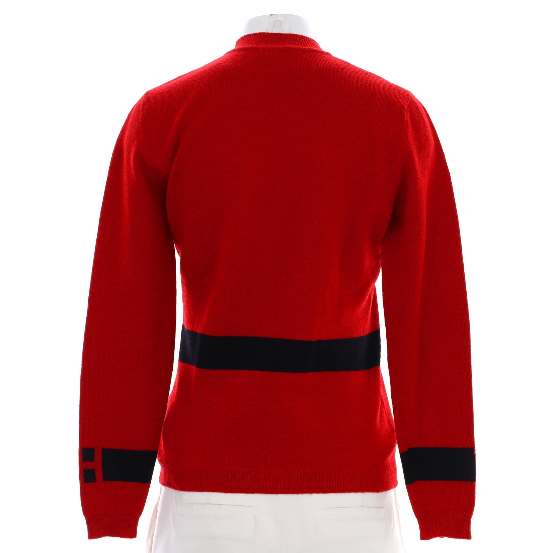 Women's H Logo Crewneck Sweater Wool Blend