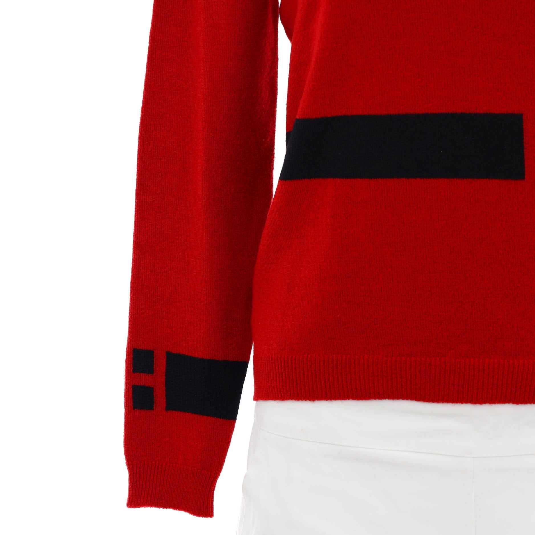 Women's H Logo Crewneck Sweater Wool Blend