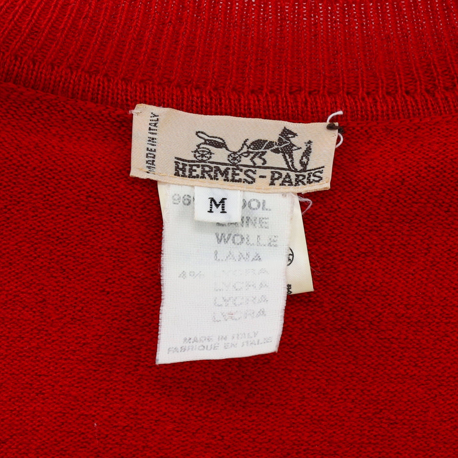 Women's H Logo Crewneck Sweater Wool Blend