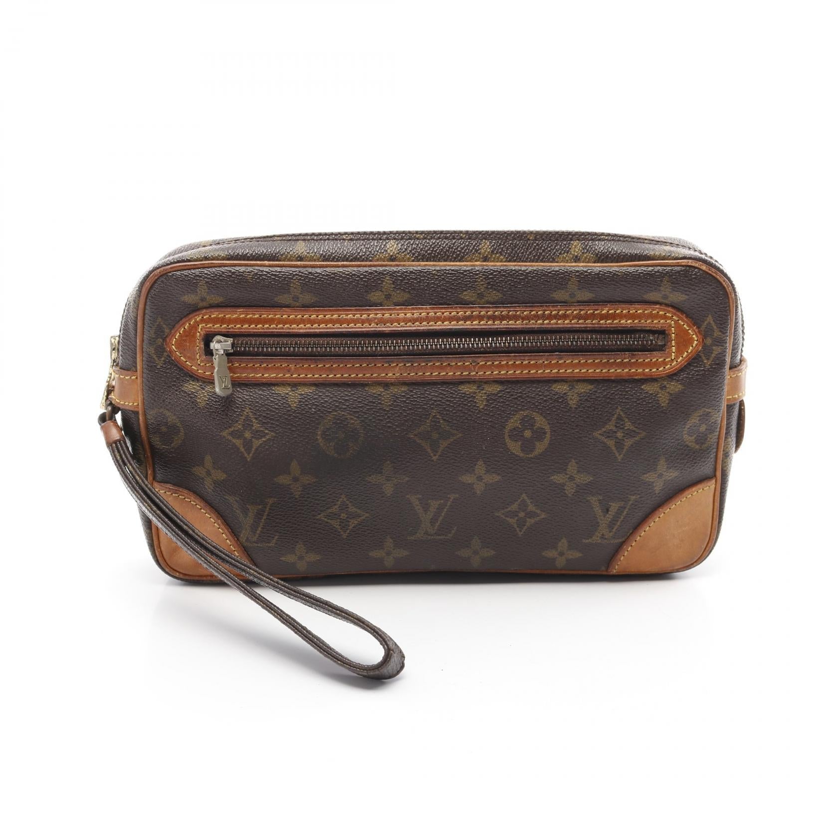 Louis Vuitton Marly Dragonne Monogram Clutch Bag
