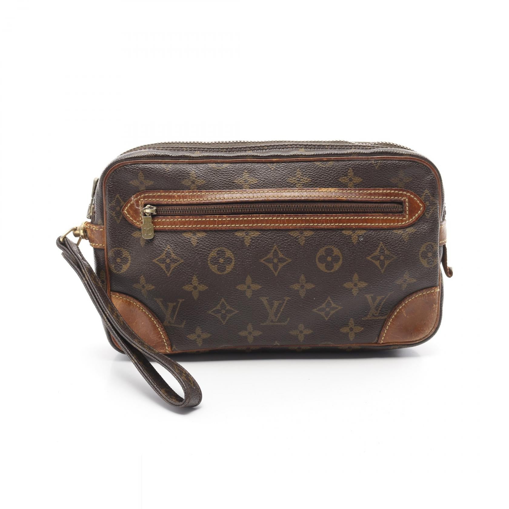 Louis Vuitton Marly Dragonne Monogram Clutch Bag