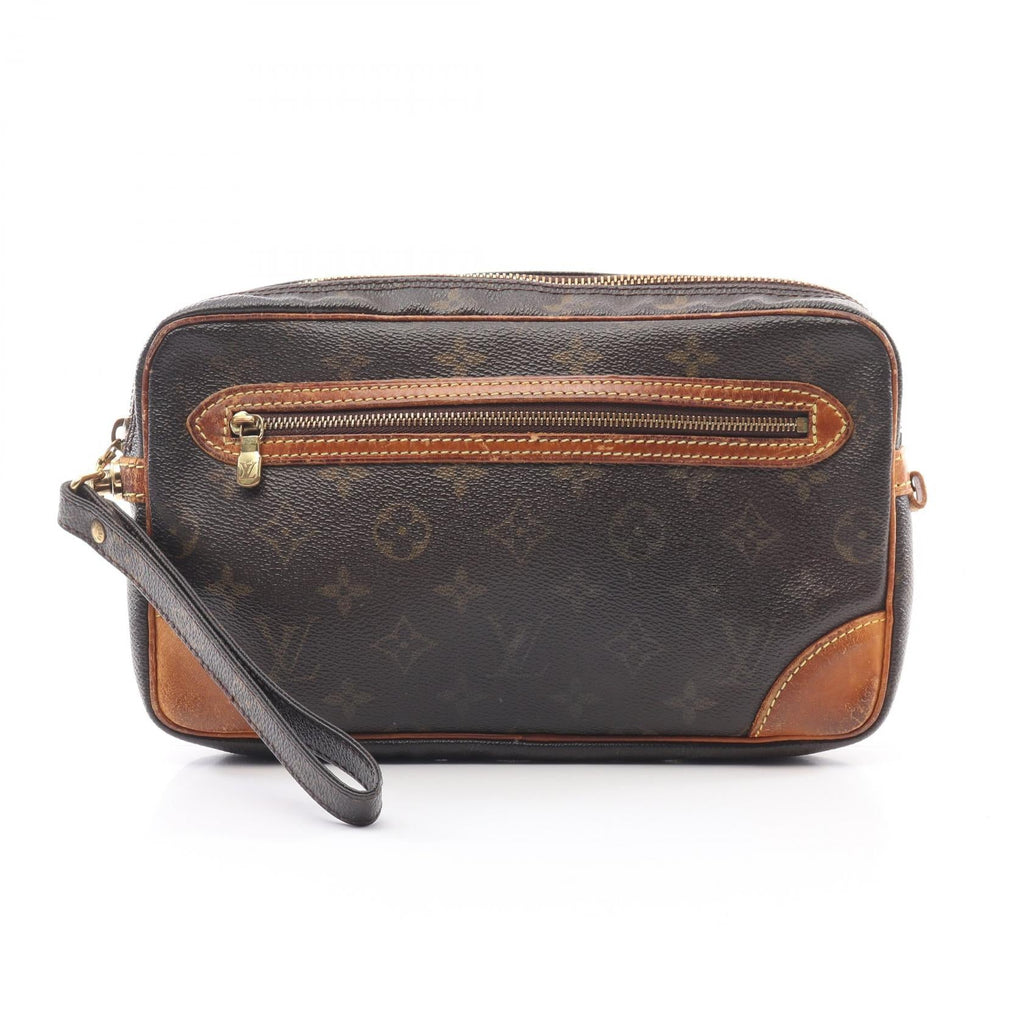 Louis Vuitton Marly Dragonne Monogram Clutch Bag