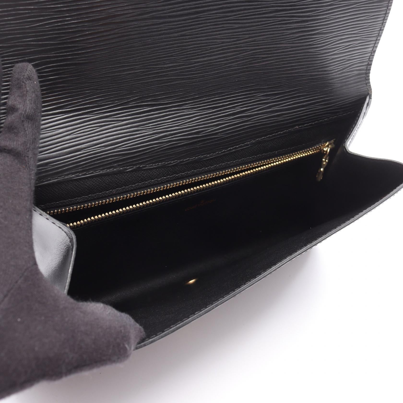 Louis Vuitton Art Deco Epi Clutch Bag