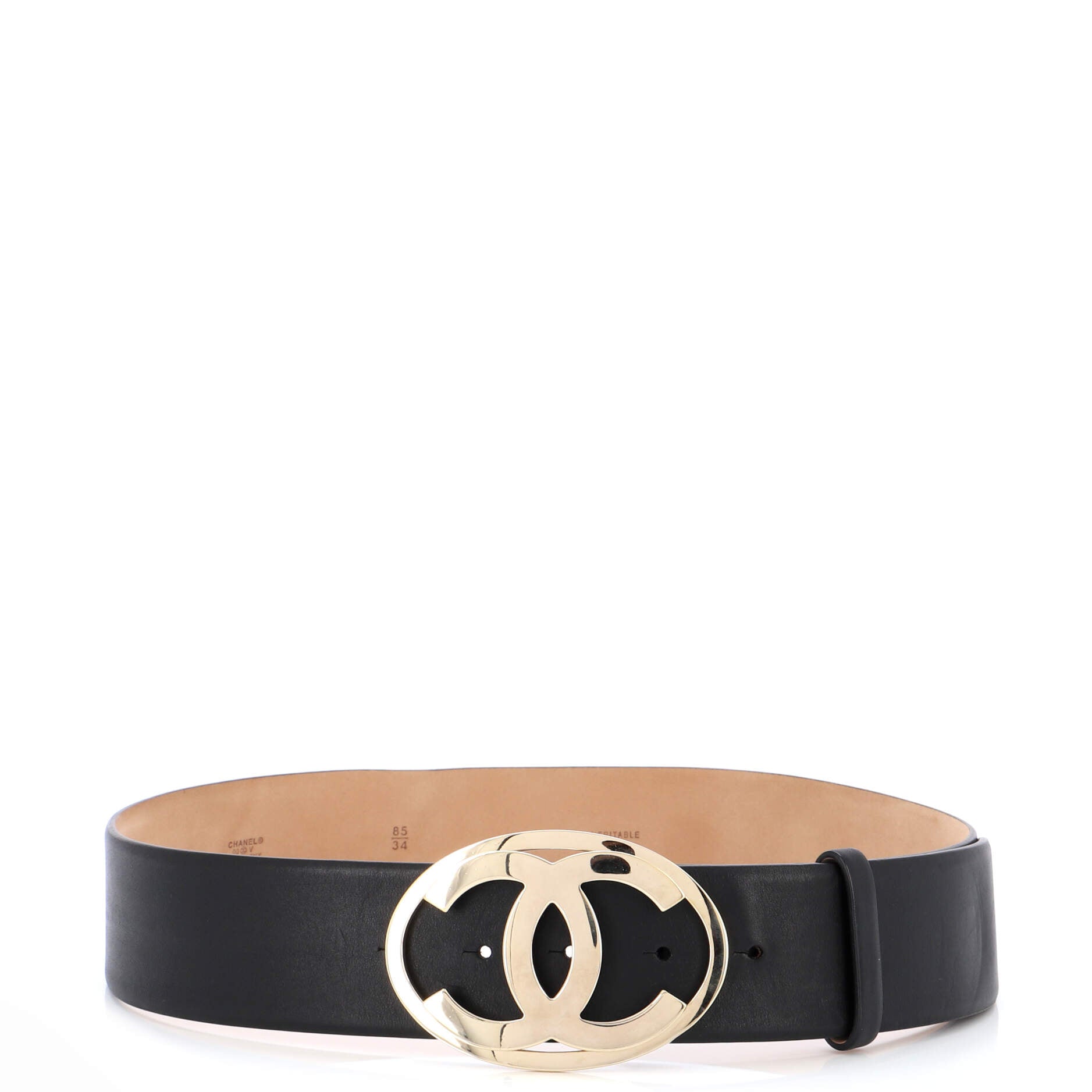 CC Belt Calfskin Wide 85