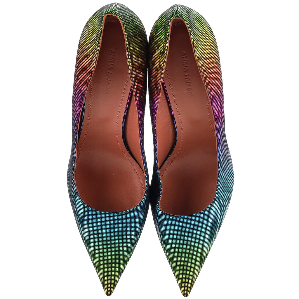 Women's Giorgia Pumps Multicolor Iridescent Leather 95