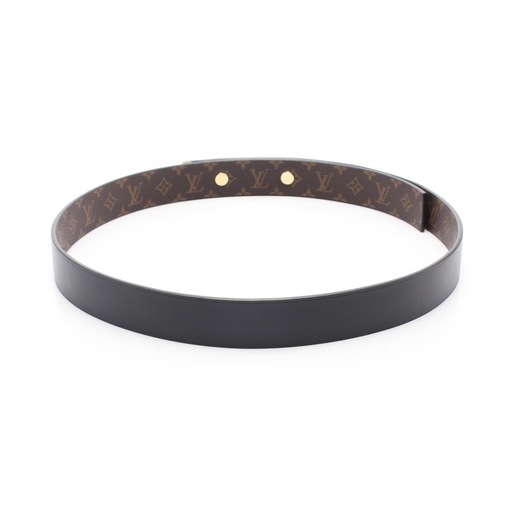 Louis Vuitton LV Studs Monogram Leather Belt