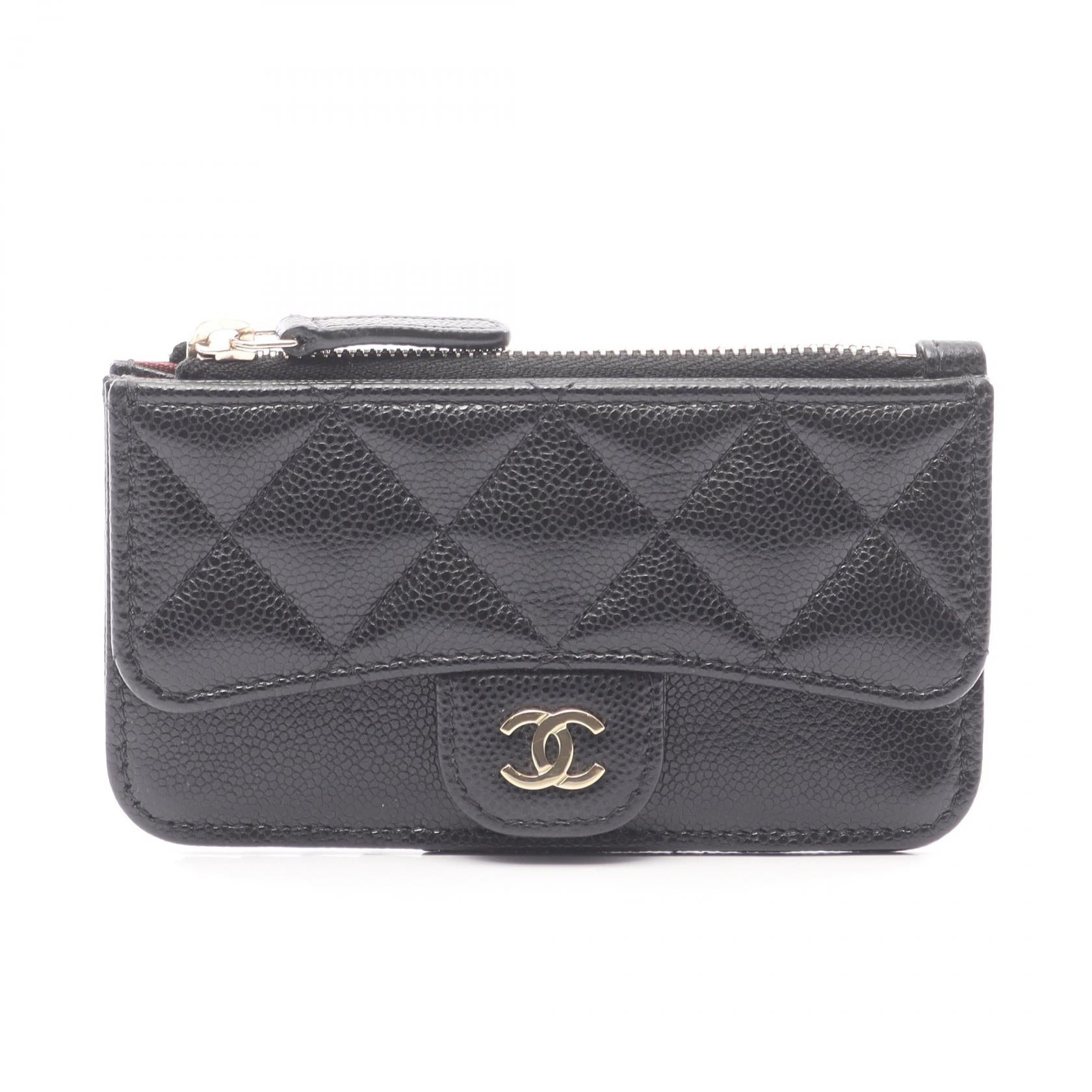 Chanel Classic Grained Calfskin Coin Case