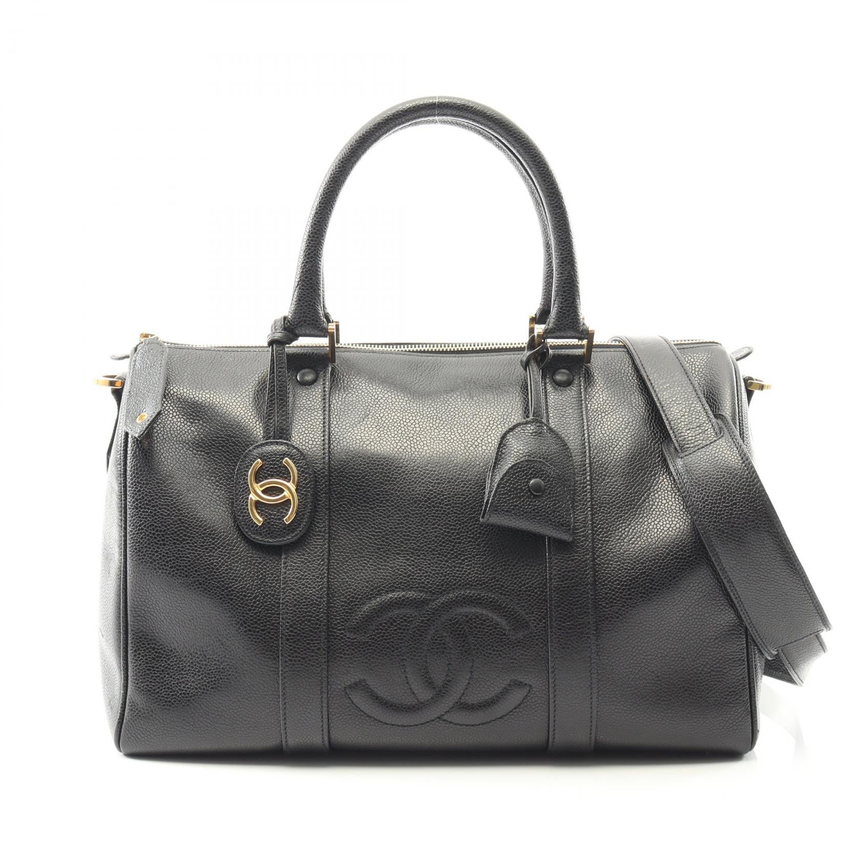 Chanel Deauville Calfskin Handbag