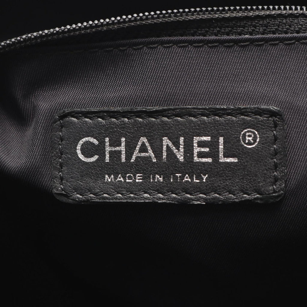 Chanel Paris Biarritz PVC Coated Canvas Tote Bag