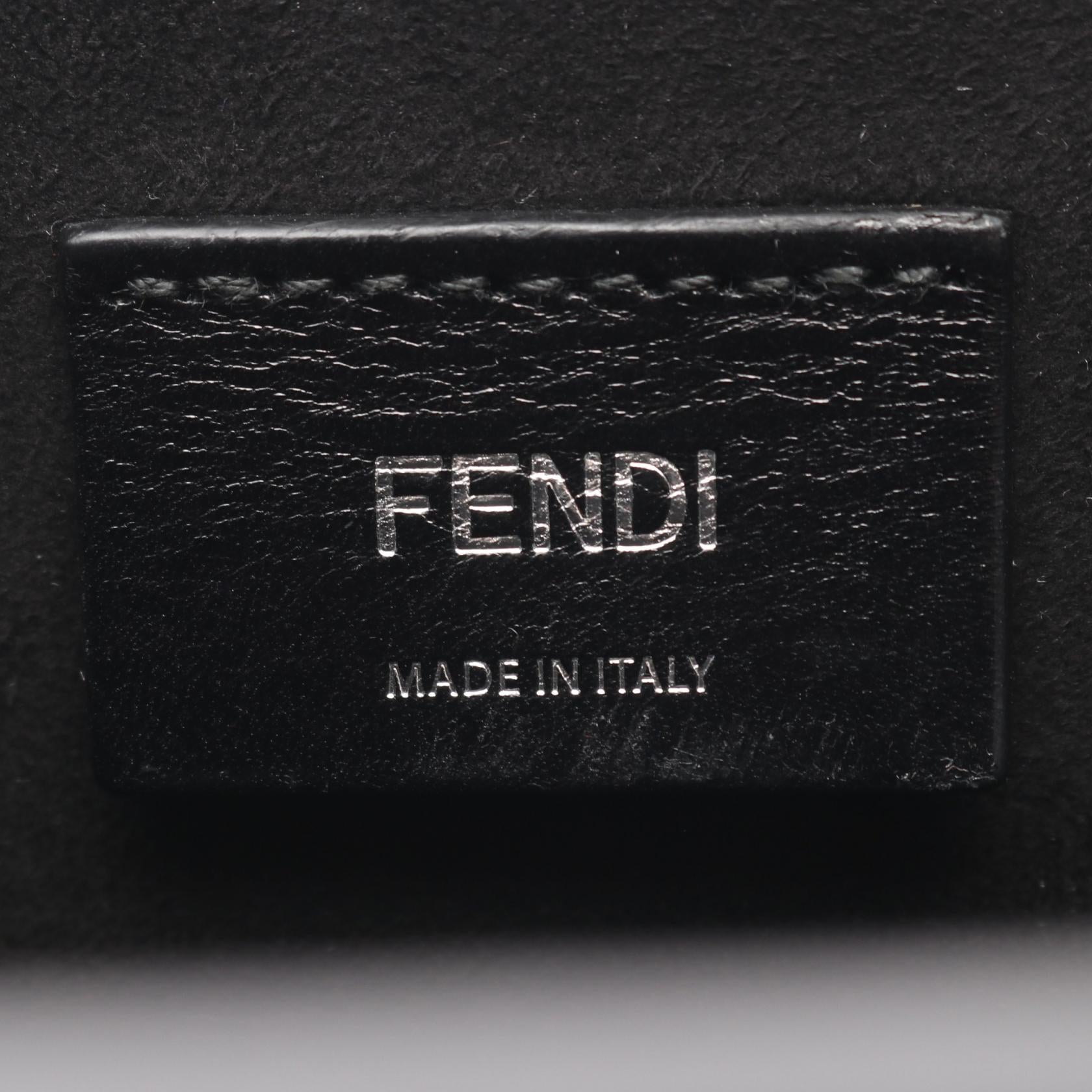 Fendi Box Leather Shoulder Bag