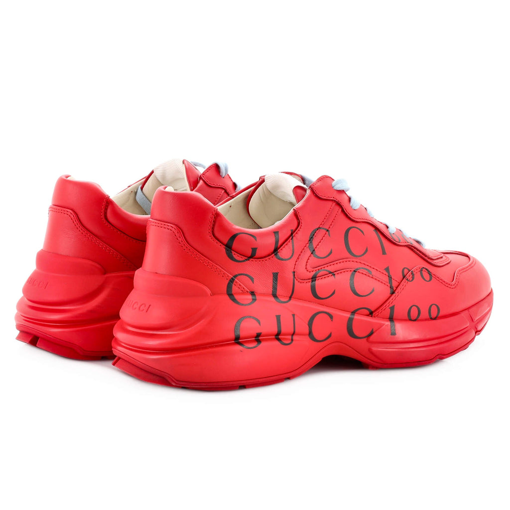 Aria 100th Anniversary Rhyton Sneakers Printed Leather