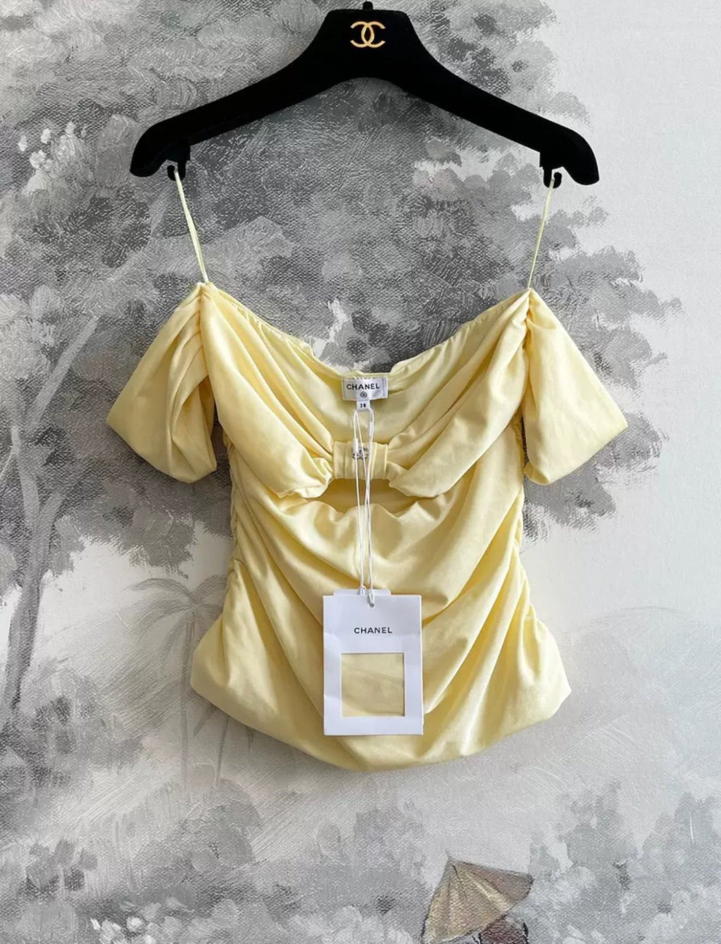 Chanel 23S Yellow top