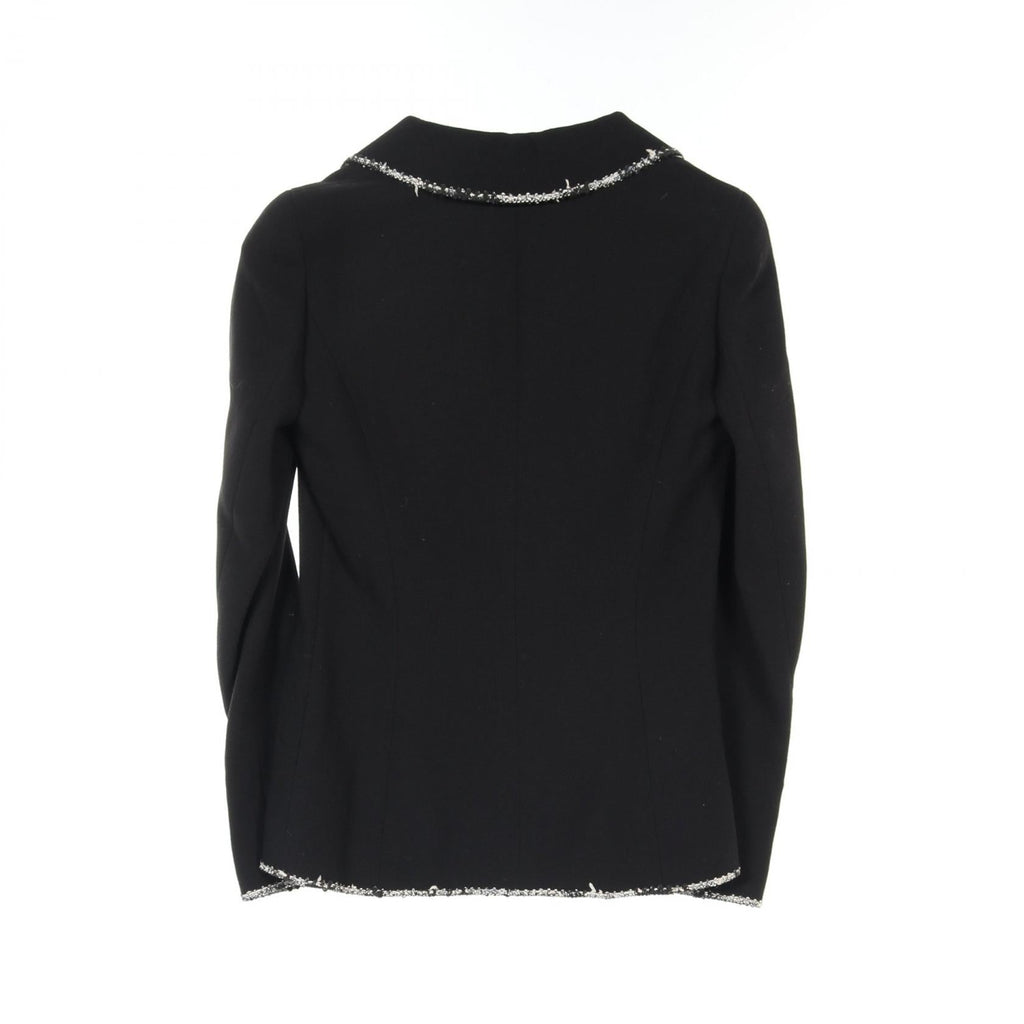 Chanel 05C Coco Mark Wool Tailored Jacket