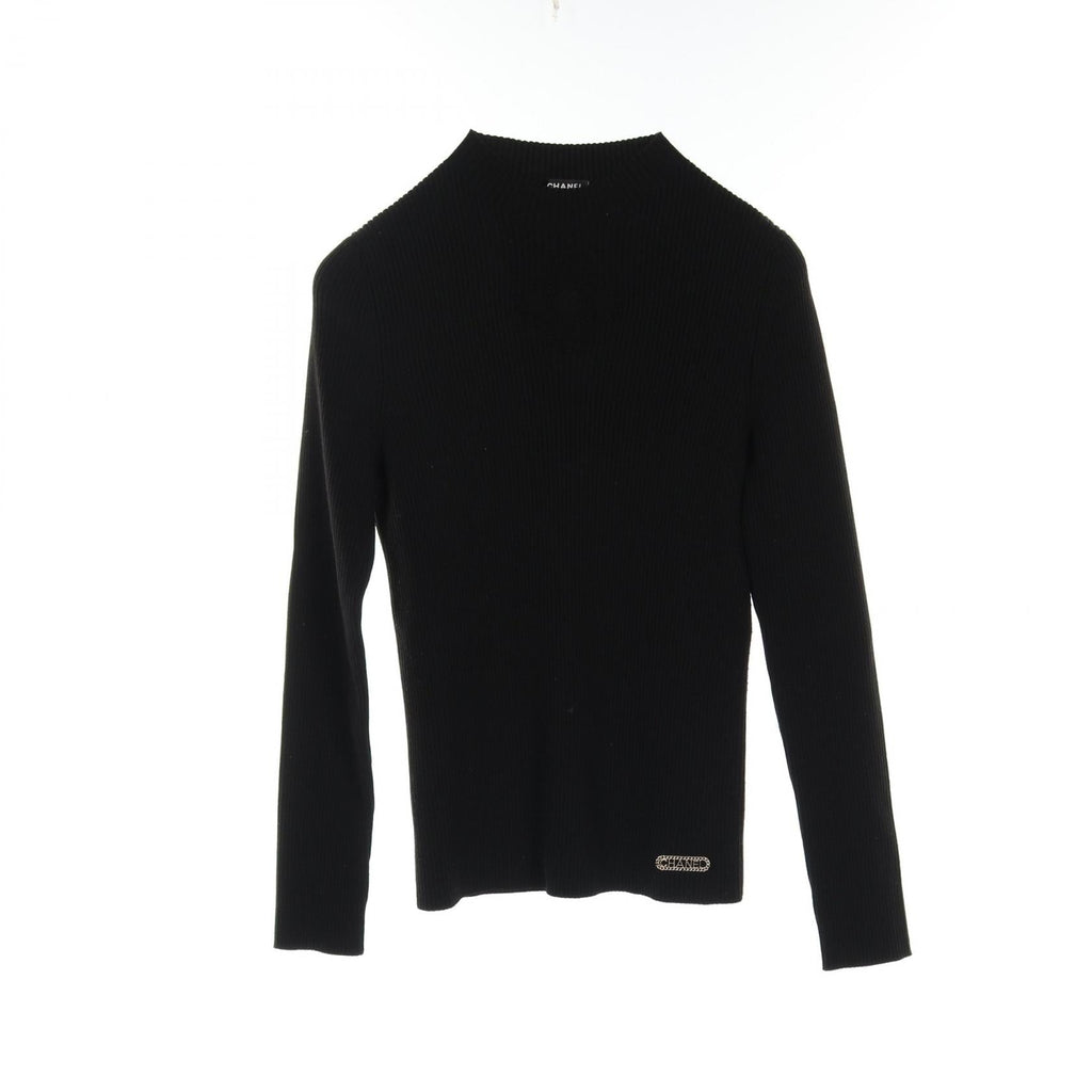 Chanel Coco Mark Clover Rayon Wool Knitwear
