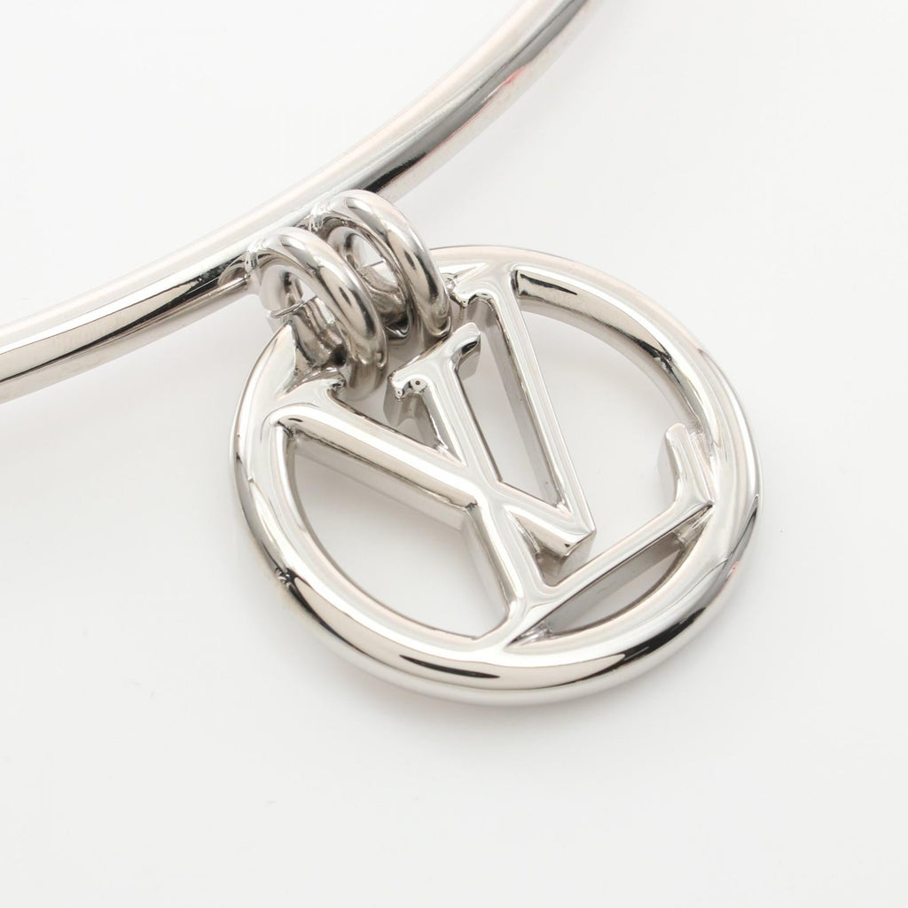 Louis Vuitton Logo Charm Stainless Steel Belt