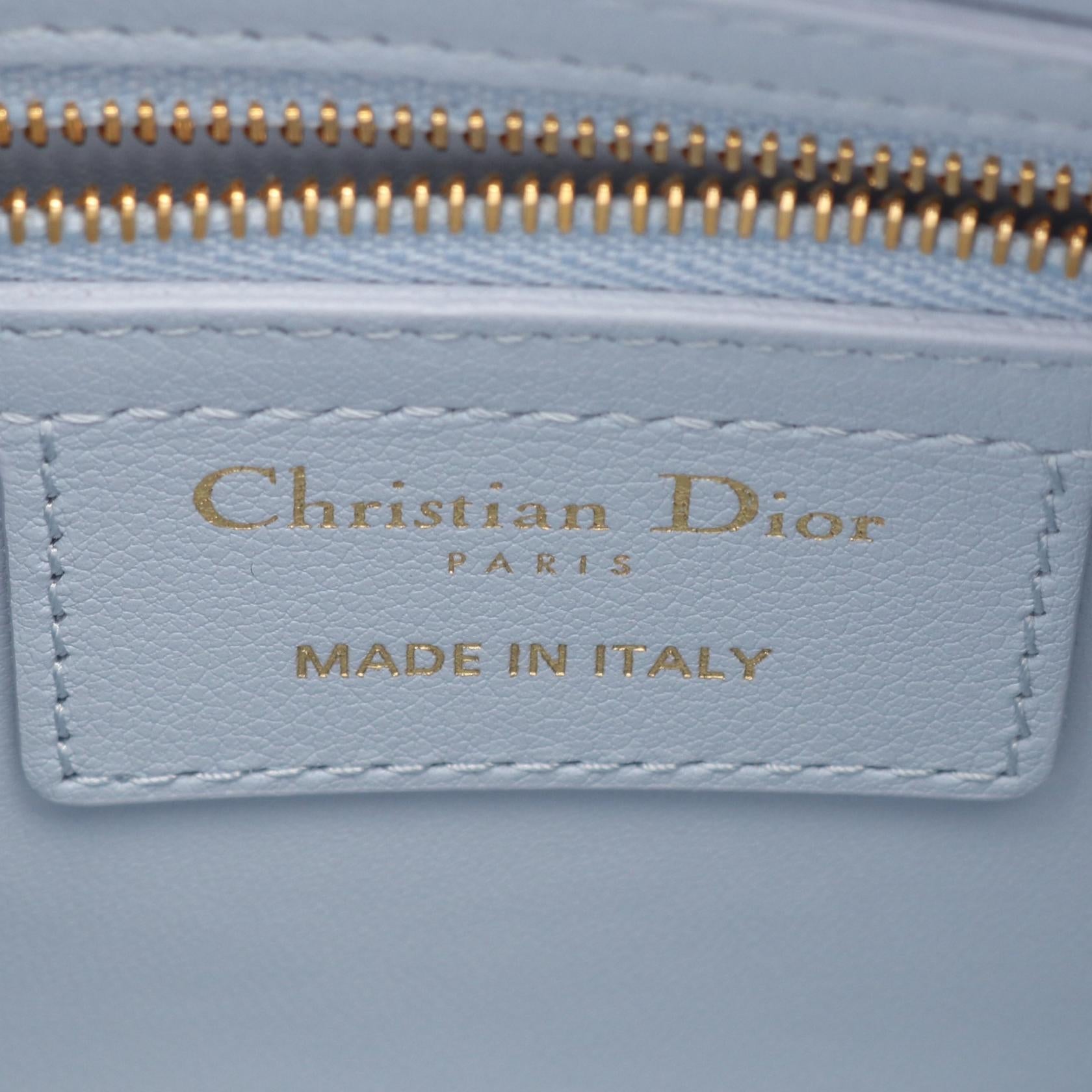 Dior Groove 20 Macrocannage Calfskin Handbag