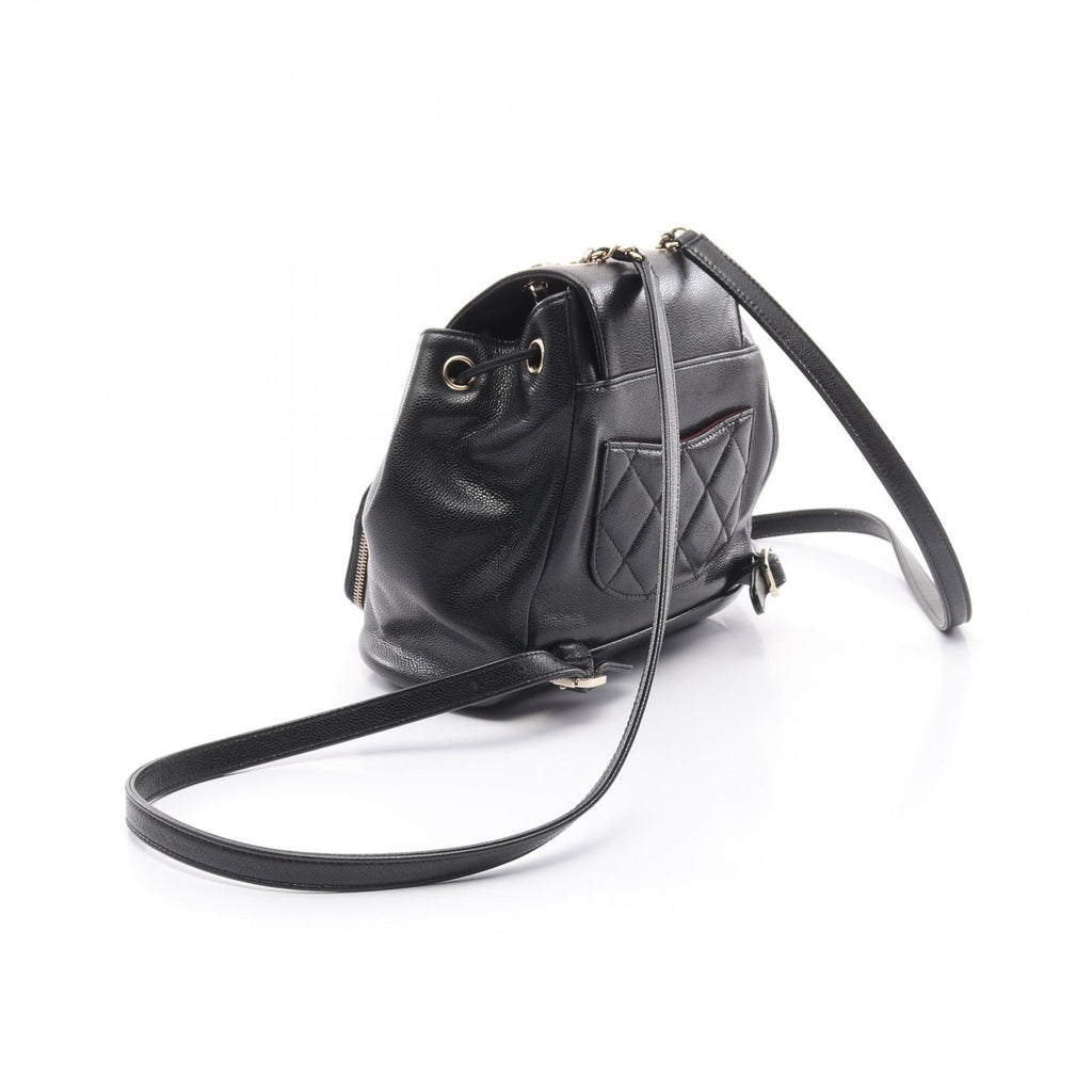 Chanel Matelassé Grained Calfskin Backpack