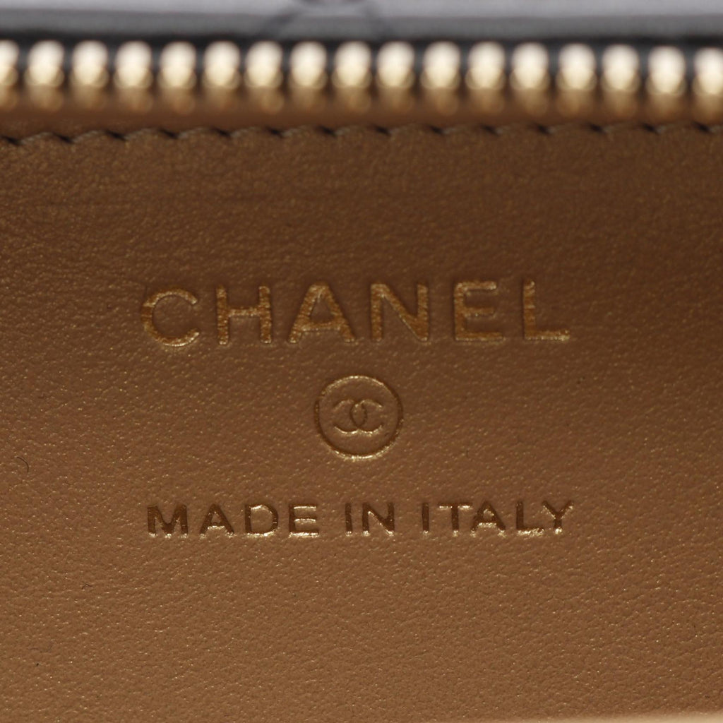 Chanel Matelasse Vanity Mini  Case Lambskin Shoulder Bag