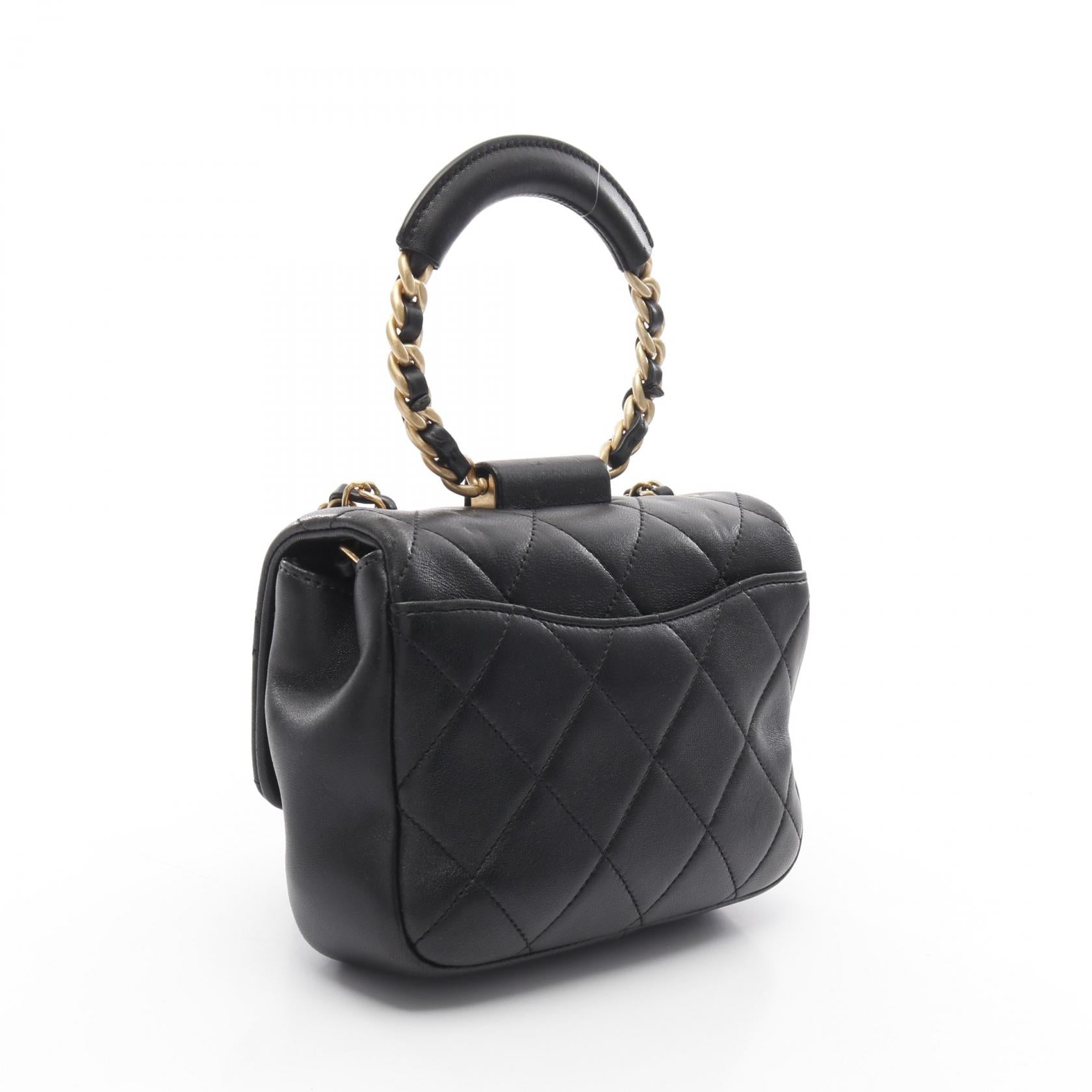 Chanel AS1357 Lambskin Shoulder Bag