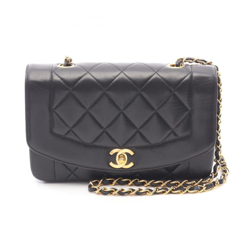 Chanel Matelasse Diana Flap Lambskin Shoulder Bag