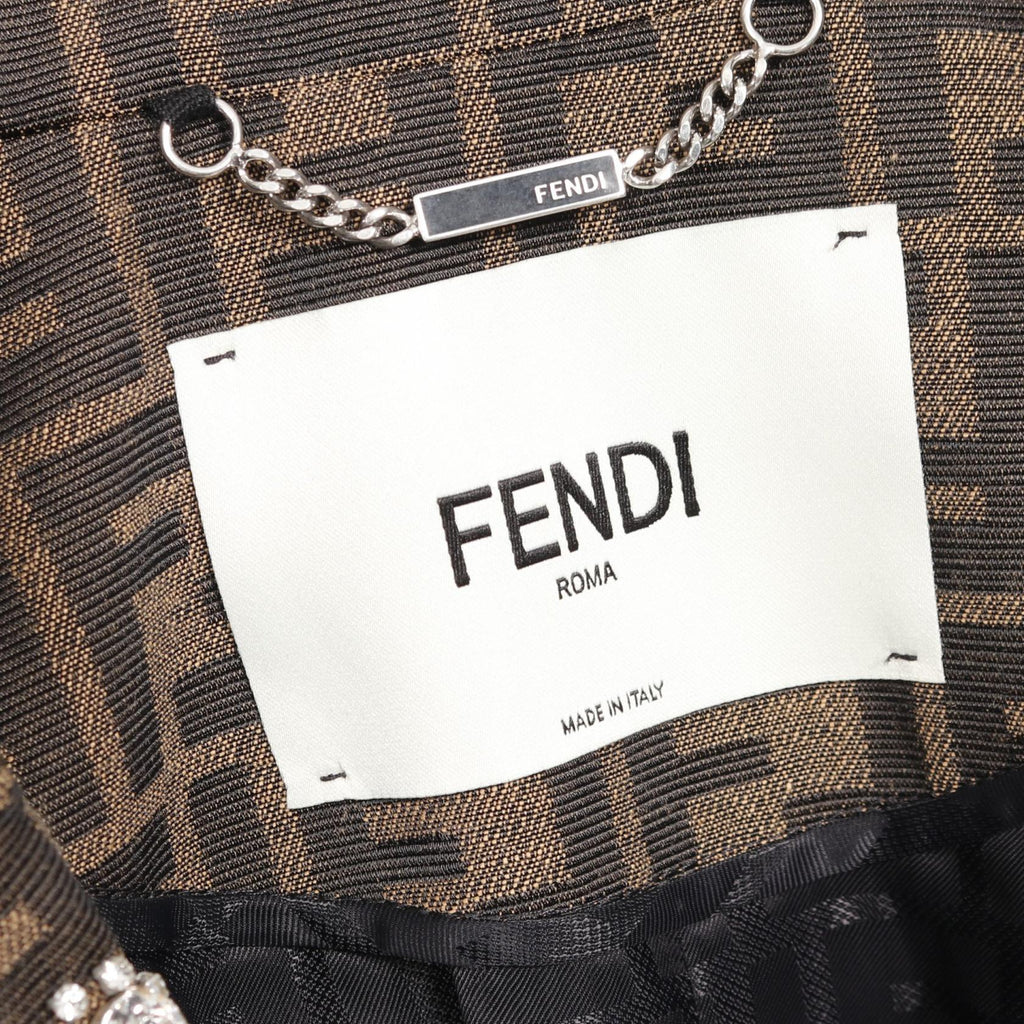 Fendi Zucca Polyester Cotton Outerwear