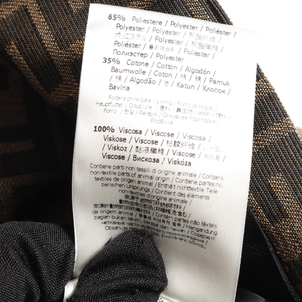 Fendi Zucca Polyester Cotton Outerwear