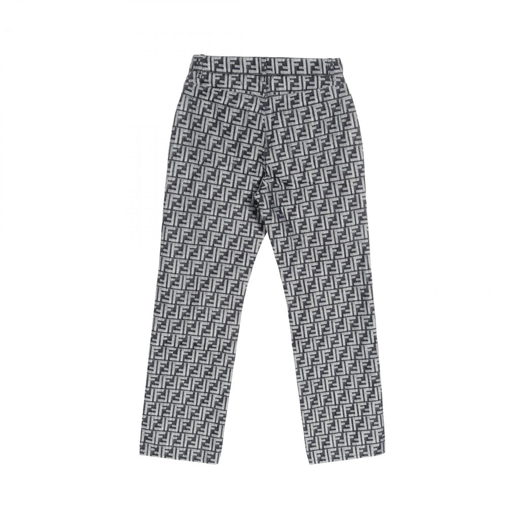 Fendi Zucca Cotton Polyester Denim Pants