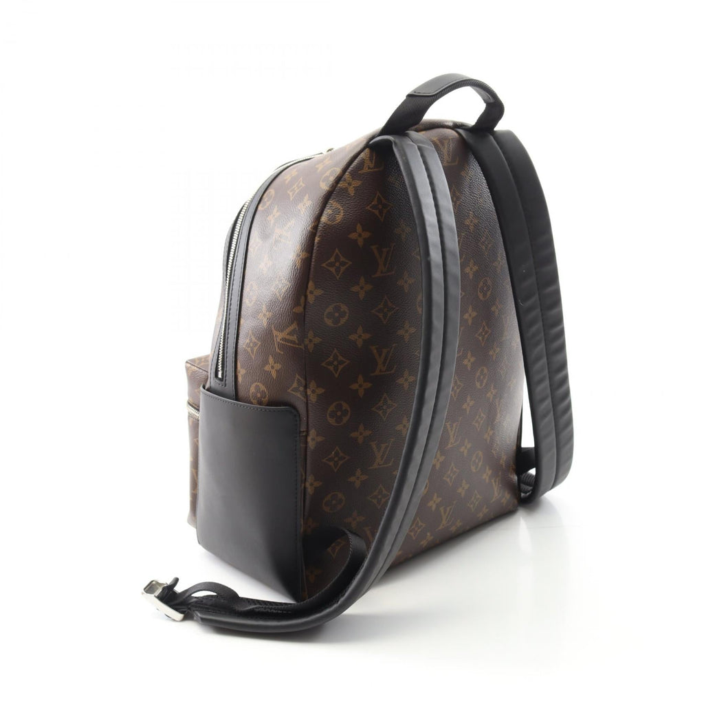 Louis Vuitton Discovery Monogram Macassar PVC Coated Canvas Leather Backpack