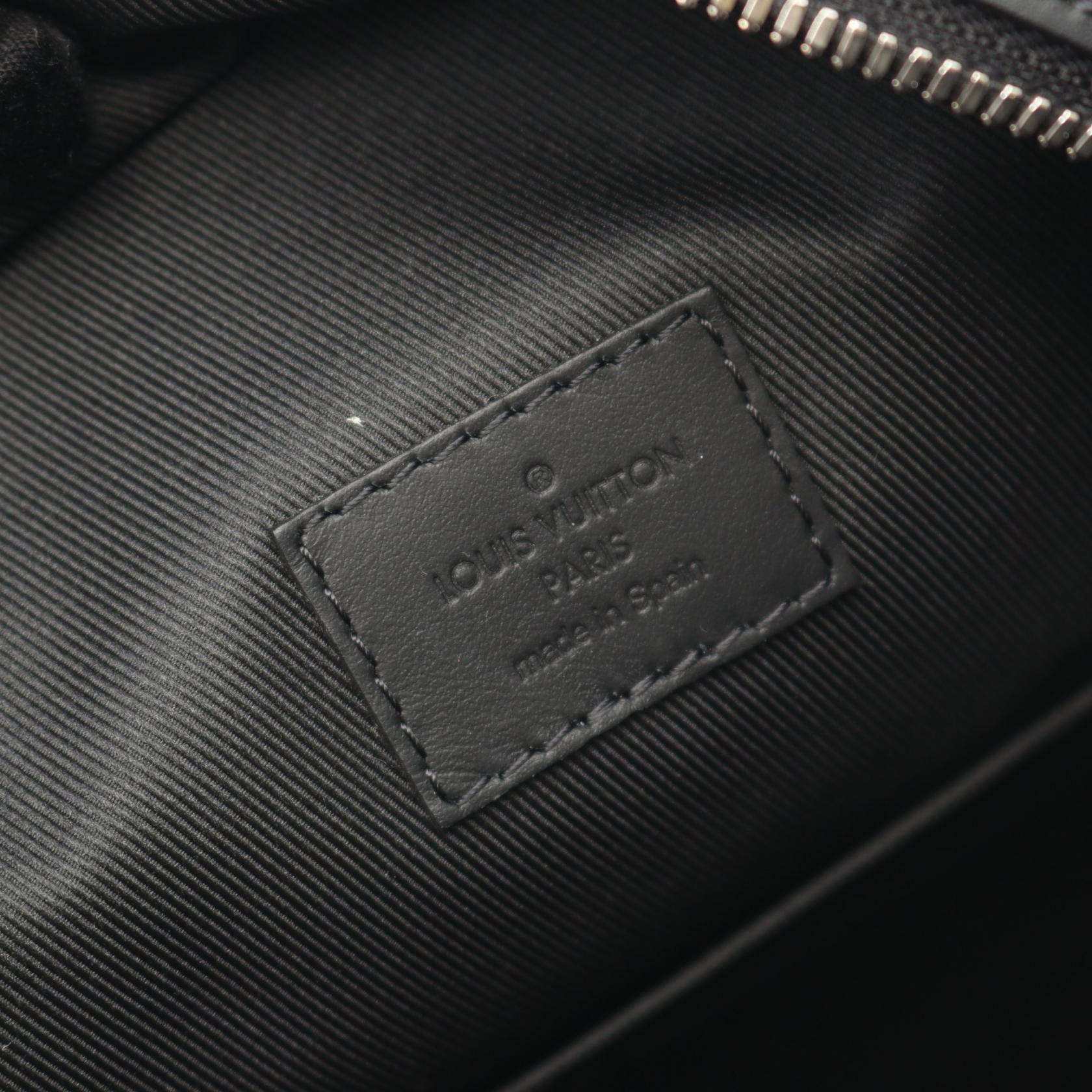 Louis Vuitton Discovery Monogram Macassar PVC Coated Canvas Leather Backpack