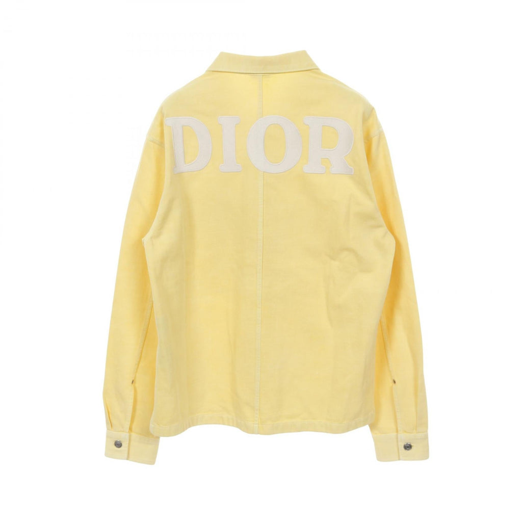 Dior Logo Embroidery Cotton Denim Jacket